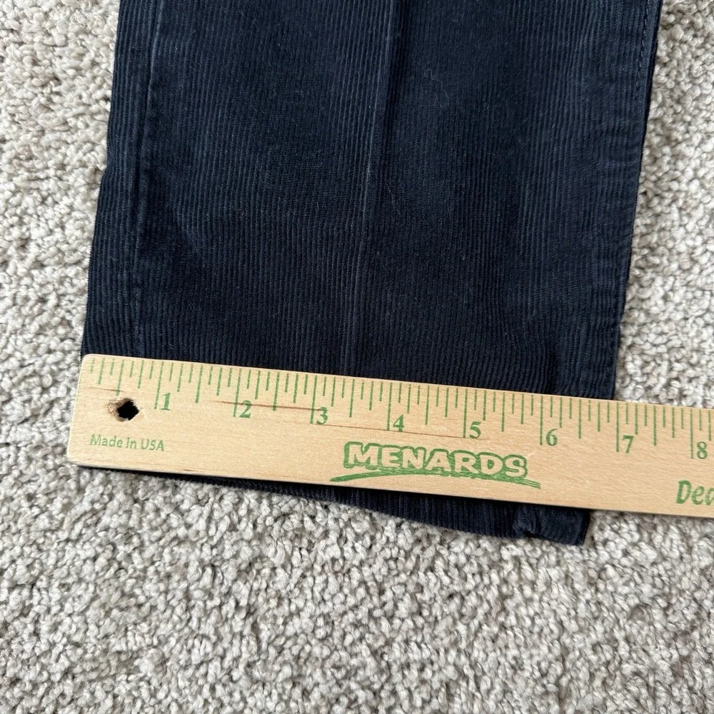 Vintage J Crew Pants Mens 32 Blue Slim Dark Navy Chino‎ Corduroy Preppy Casual